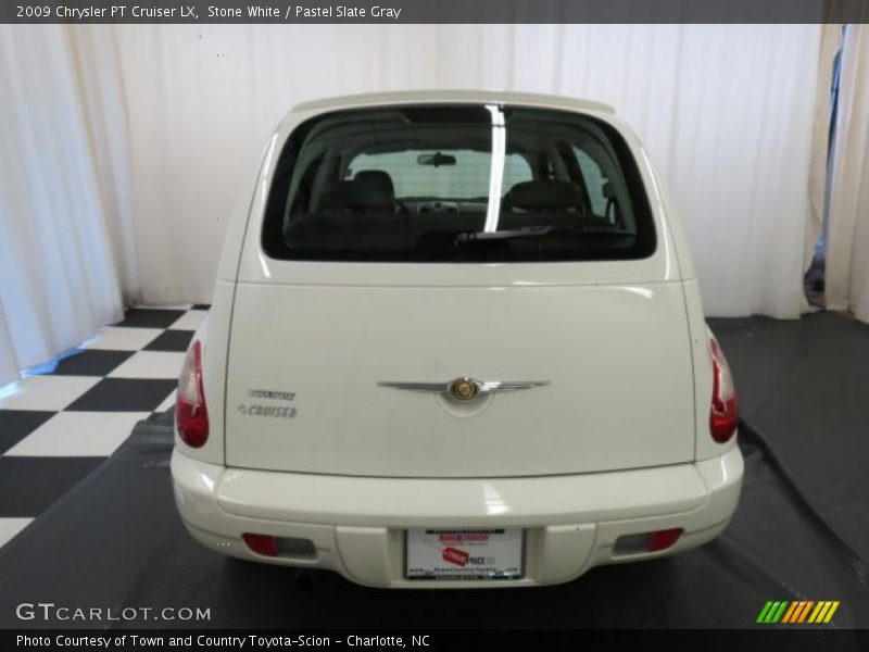 Stone White / Pastel Slate Gray 2009 Chrysler PT Cruiser LX
