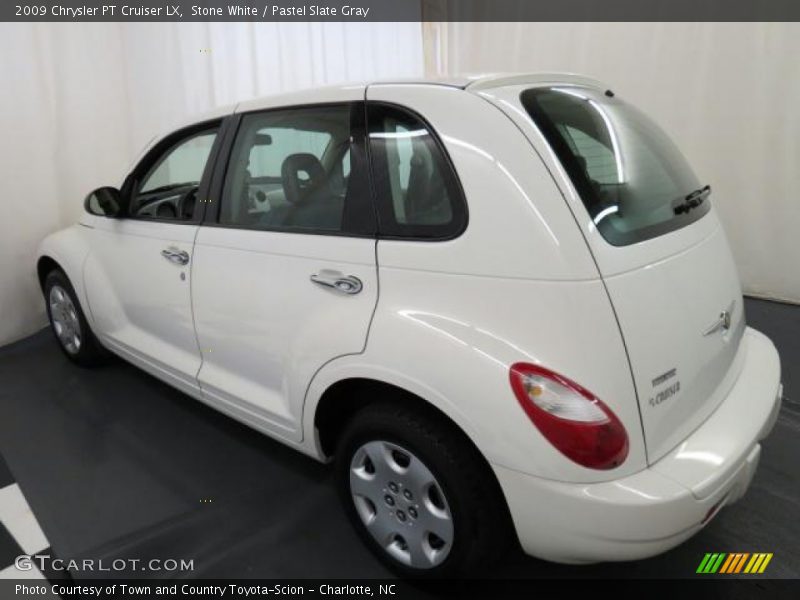 Stone White / Pastel Slate Gray 2009 Chrysler PT Cruiser LX