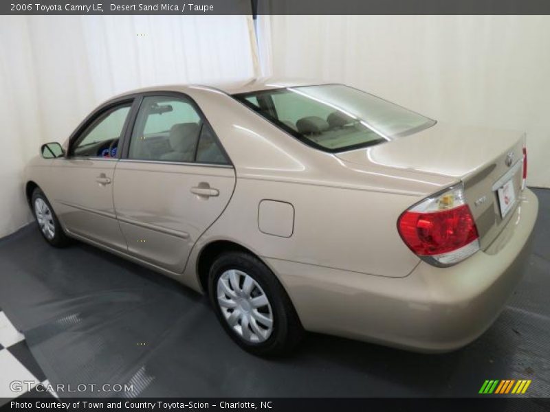 Desert Sand Mica / Taupe 2006 Toyota Camry LE