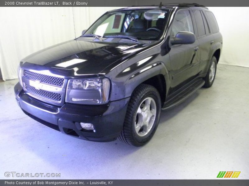 Black / Ebony 2008 Chevrolet TrailBlazer LT