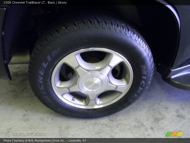 Black / Ebony 2008 Chevrolet TrailBlazer LT