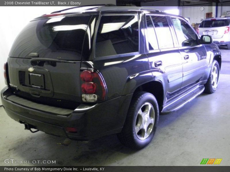 Black / Ebony 2008 Chevrolet TrailBlazer LT