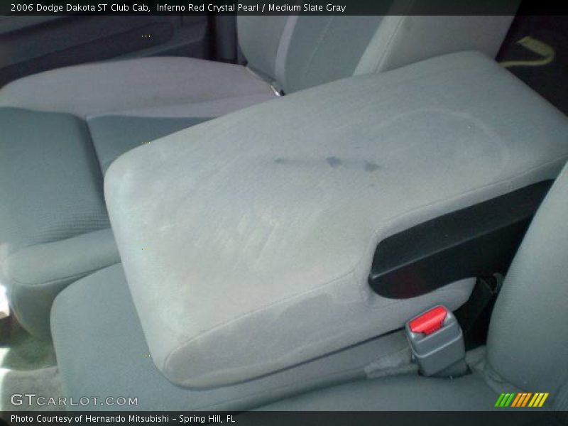 Inferno Red Crystal Pearl / Medium Slate Gray 2006 Dodge Dakota ST Club Cab