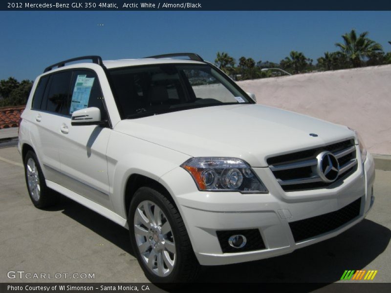 Arctic White / Almond/Black 2012 Mercedes-Benz GLK 350 4Matic