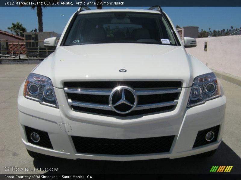 Arctic White / Almond/Black 2012 Mercedes-Benz GLK 350 4Matic