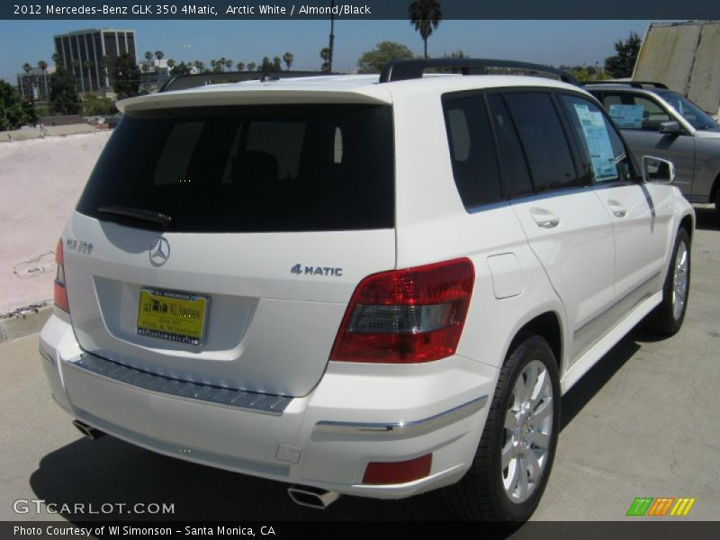 Arctic White / Almond/Black 2012 Mercedes-Benz GLK 350 4Matic