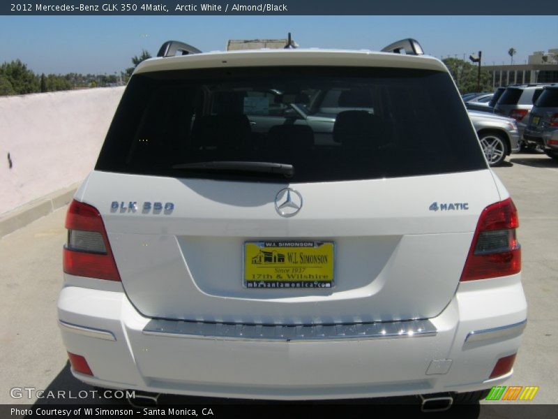 Arctic White / Almond/Black 2012 Mercedes-Benz GLK 350 4Matic