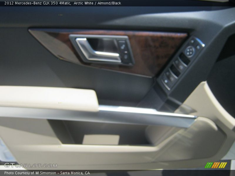 Arctic White / Almond/Black 2012 Mercedes-Benz GLK 350 4Matic