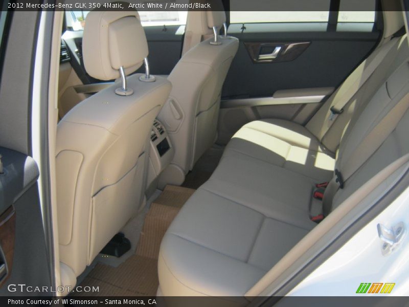 Arctic White / Almond/Black 2012 Mercedes-Benz GLK 350 4Matic