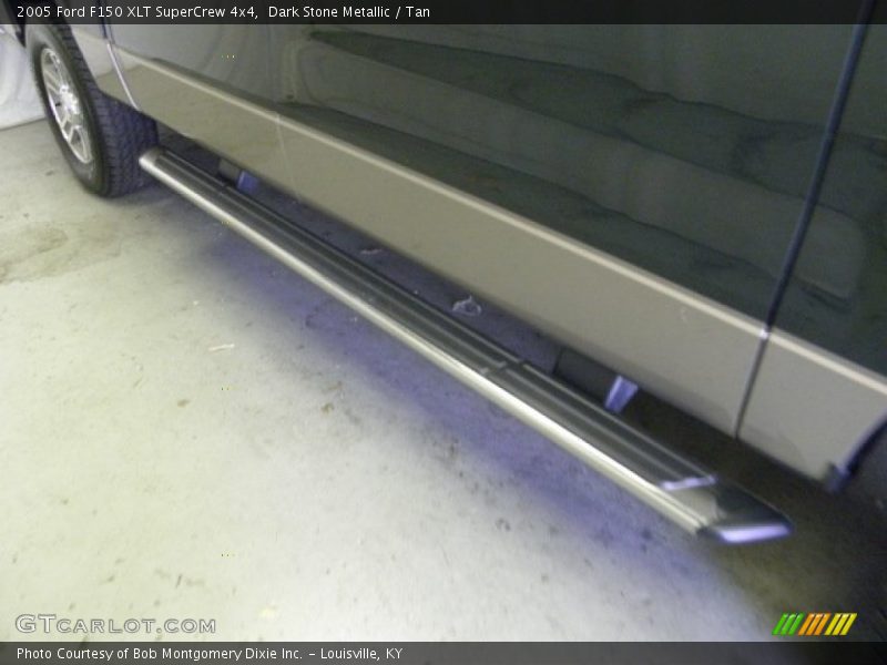 Dark Stone Metallic / Tan 2005 Ford F150 XLT SuperCrew 4x4