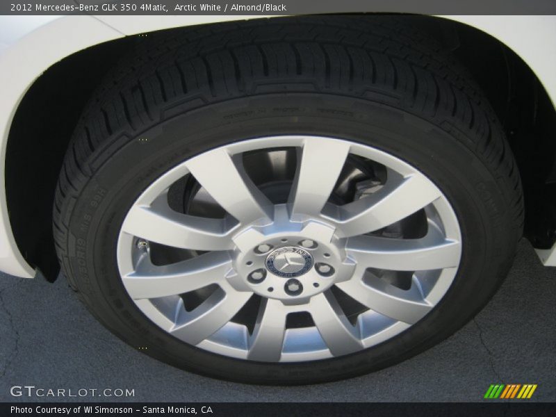 Arctic White / Almond/Black 2012 Mercedes-Benz GLK 350 4Matic