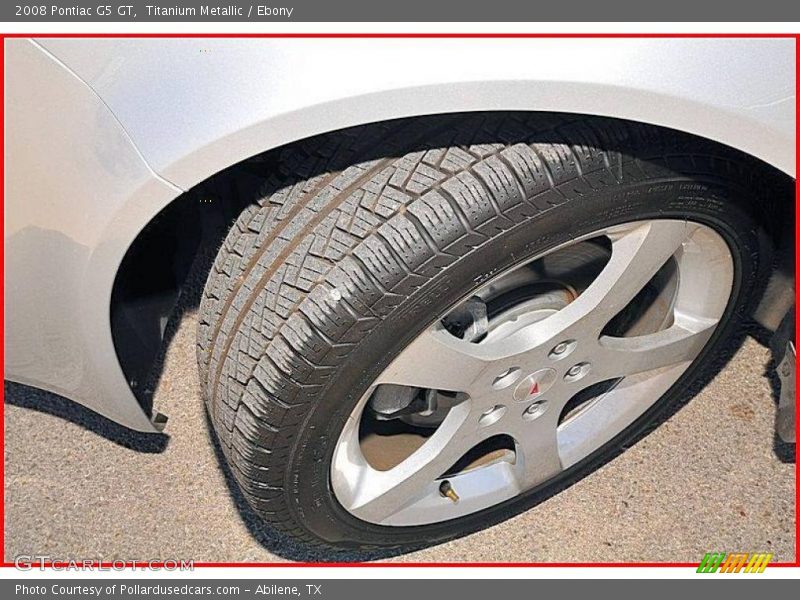 Titanium Metallic / Ebony 2008 Pontiac G5 GT