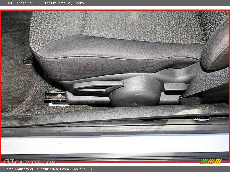 Titanium Metallic / Ebony 2008 Pontiac G5 GT