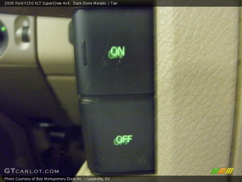 Dark Stone Metallic / Tan 2005 Ford F150 XLT SuperCrew 4x4