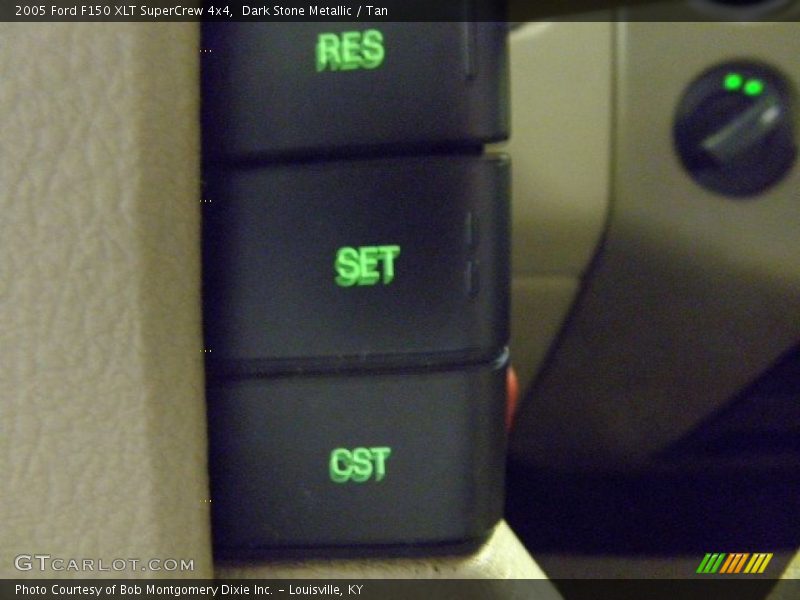 Dark Stone Metallic / Tan 2005 Ford F150 XLT SuperCrew 4x4
