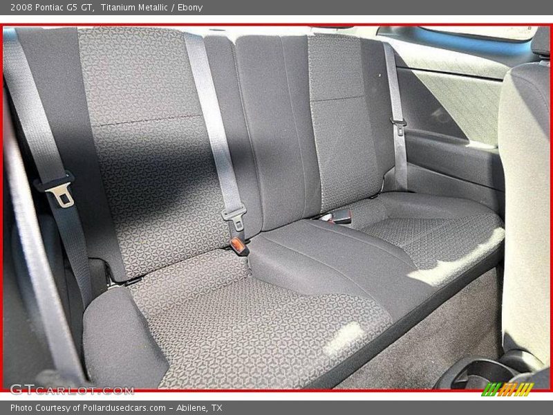 Titanium Metallic / Ebony 2008 Pontiac G5 GT