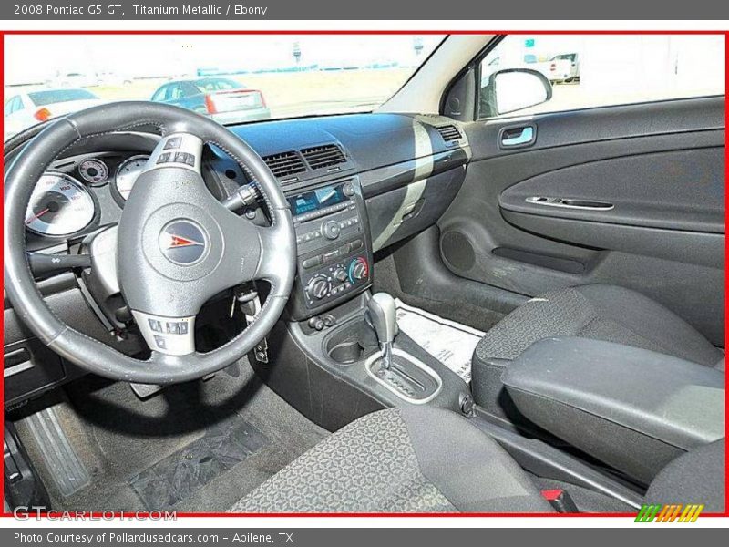 Titanium Metallic / Ebony 2008 Pontiac G5 GT