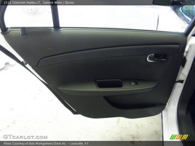 Summit White / Ebony 2012 Chevrolet Malibu LT