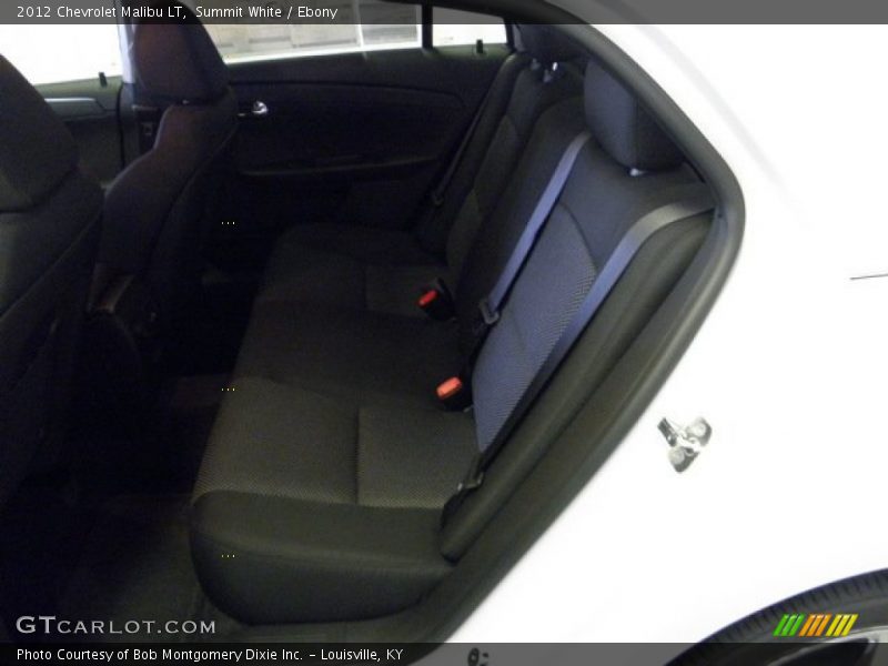 Summit White / Ebony 2012 Chevrolet Malibu LT