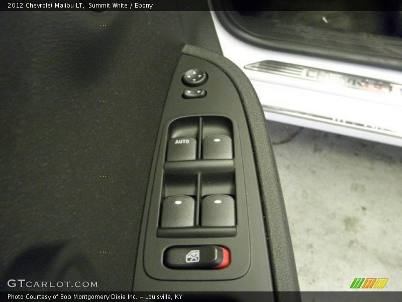 Summit White / Ebony 2012 Chevrolet Malibu LT