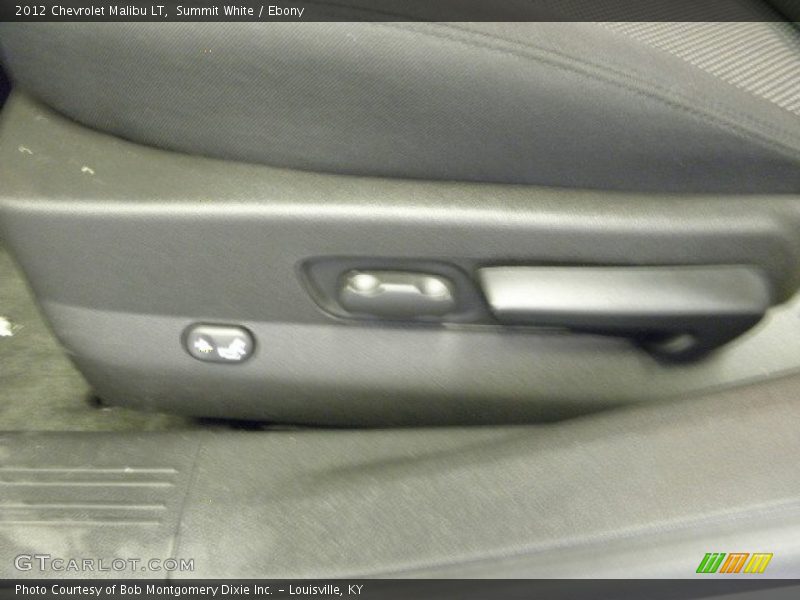 Summit White / Ebony 2012 Chevrolet Malibu LT