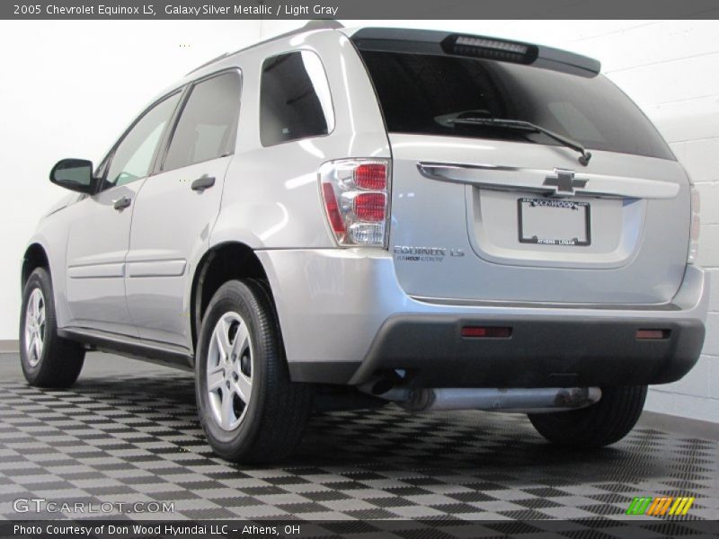 Galaxy Silver Metallic / Light Gray 2005 Chevrolet Equinox LS