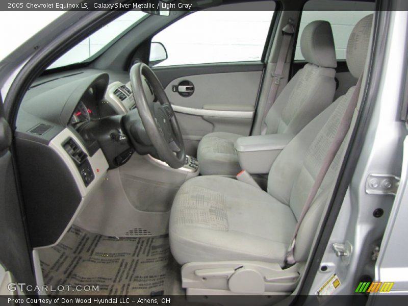 Galaxy Silver Metallic / Light Gray 2005 Chevrolet Equinox LS