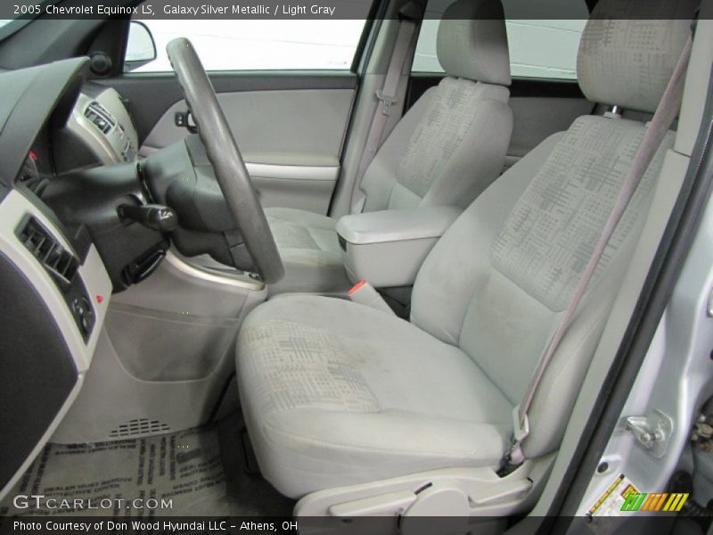 Galaxy Silver Metallic / Light Gray 2005 Chevrolet Equinox LS