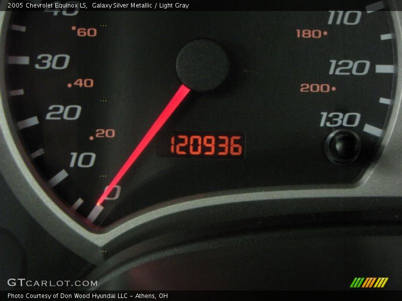 Galaxy Silver Metallic / Light Gray 2005 Chevrolet Equinox LS