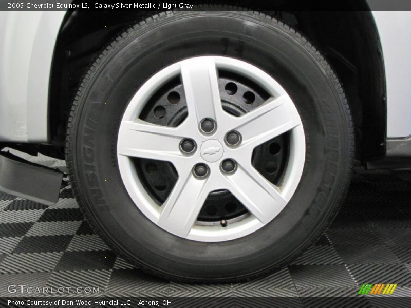 Galaxy Silver Metallic / Light Gray 2005 Chevrolet Equinox LS