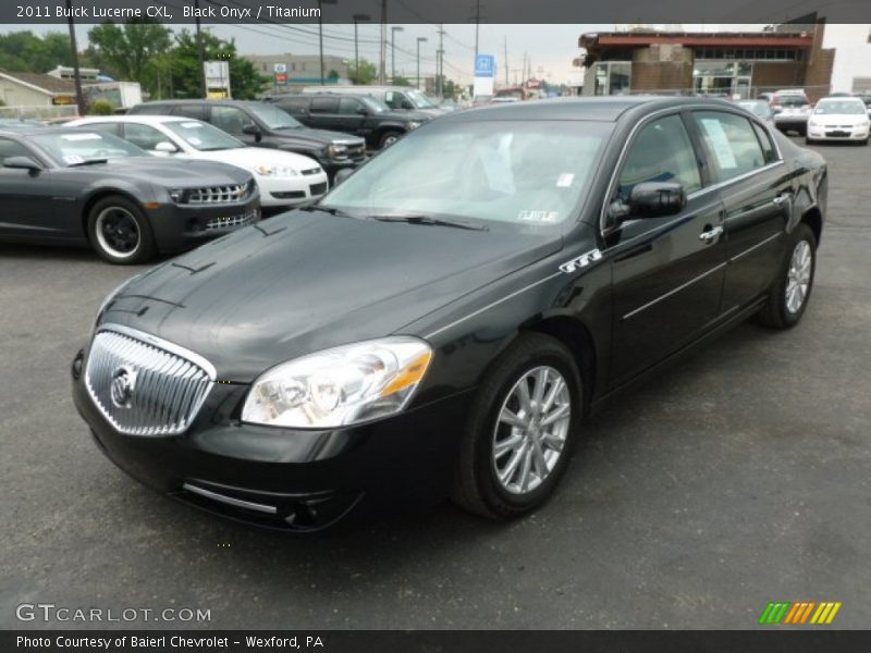 Black Onyx / Titanium 2011 Buick Lucerne CXL