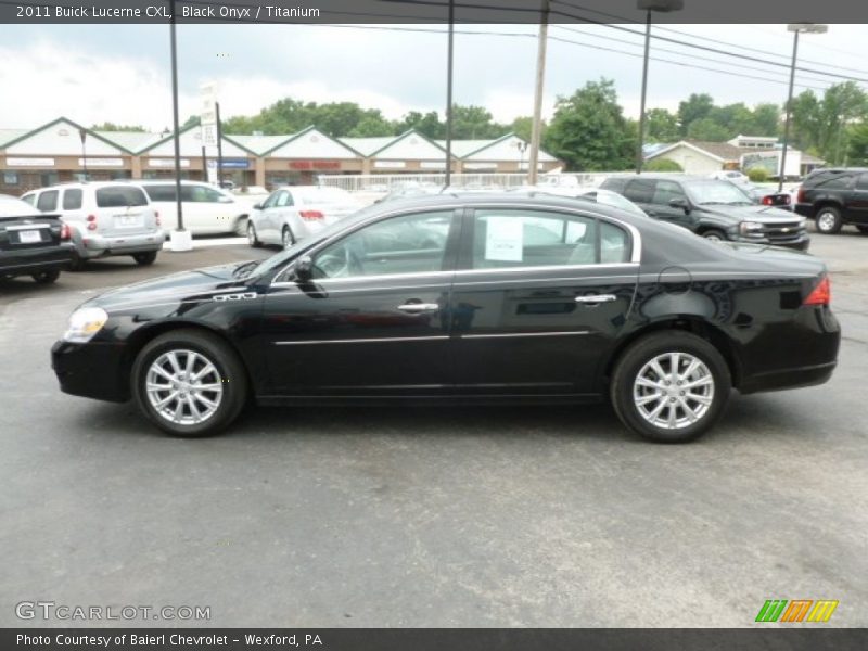 Black Onyx / Titanium 2011 Buick Lucerne CXL
