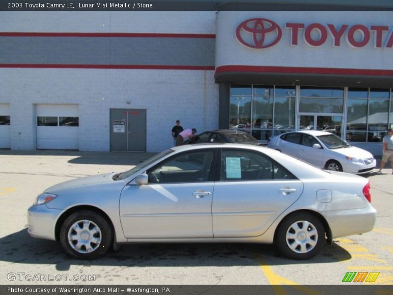 Lunar Mist Metallic / Stone 2003 Toyota Camry LE