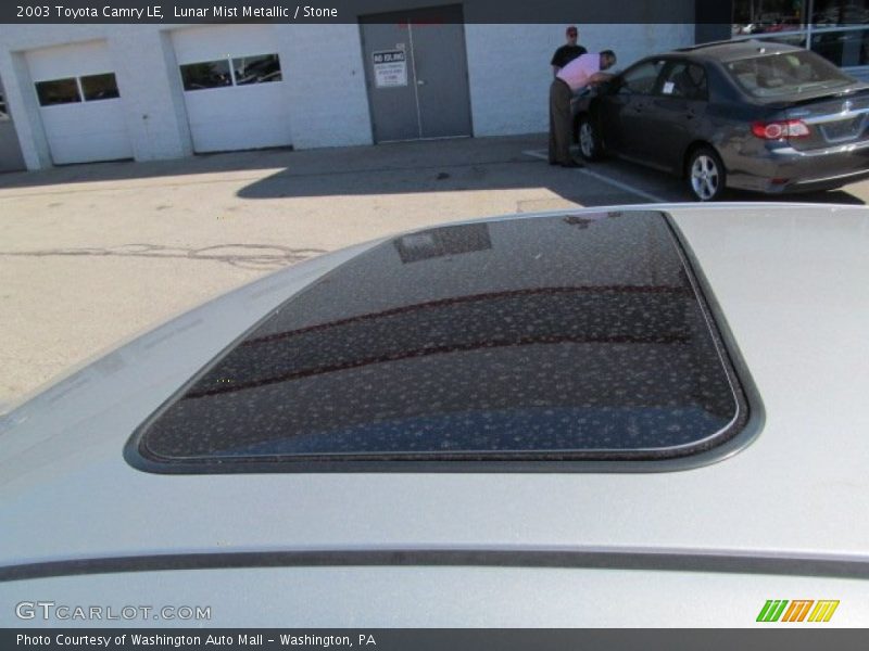 Lunar Mist Metallic / Stone 2003 Toyota Camry LE
