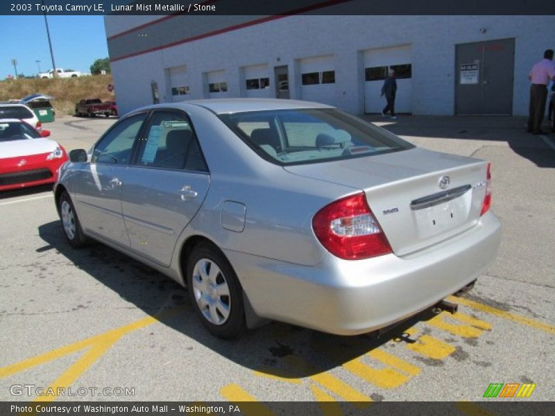 Lunar Mist Metallic / Stone 2003 Toyota Camry LE