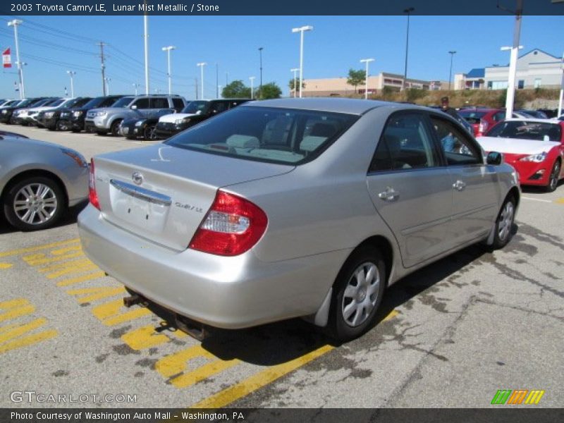 Lunar Mist Metallic / Stone 2003 Toyota Camry LE