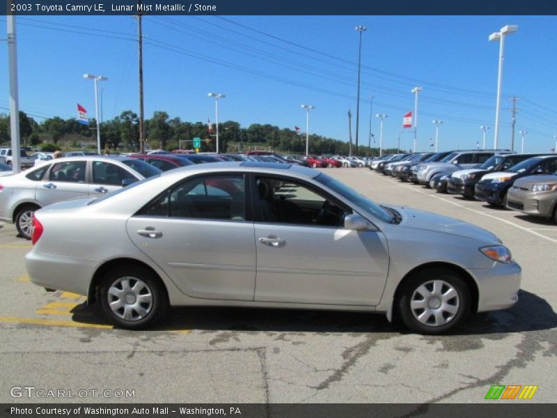 Lunar Mist Metallic / Stone 2003 Toyota Camry LE