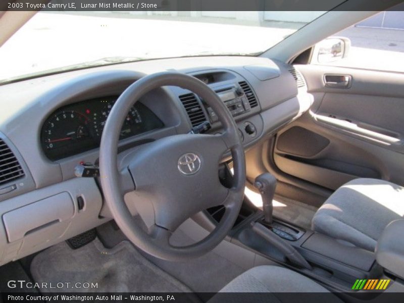 Lunar Mist Metallic / Stone 2003 Toyota Camry LE