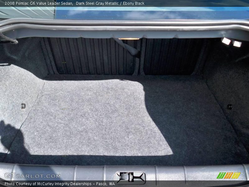 Dark Steel Gray Metallic / Ebony Black 2008 Pontiac G6 Value Leader Sedan