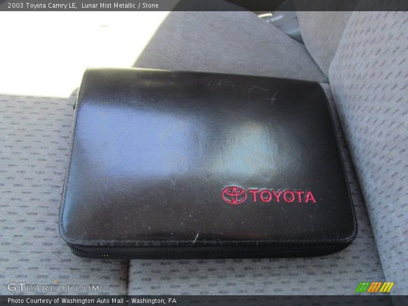 Lunar Mist Metallic / Stone 2003 Toyota Camry LE