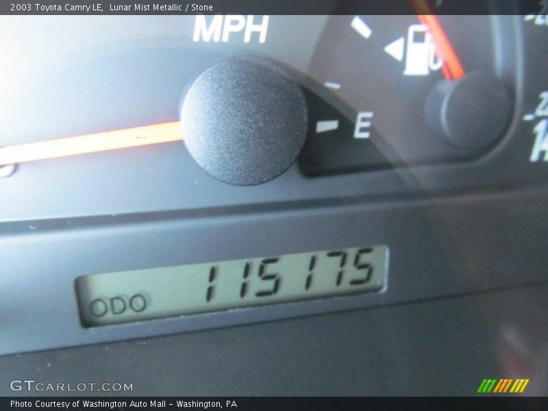 Lunar Mist Metallic / Stone 2003 Toyota Camry LE