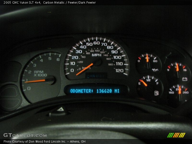 Carbon Metallic / Pewter/Dark Pewter 2005 GMC Yukon SLT 4x4