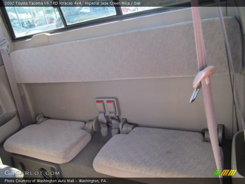 Imperial Jade Green Mica / Oak 2002 Toyota Tacoma V6 TRD Xtracab 4x4