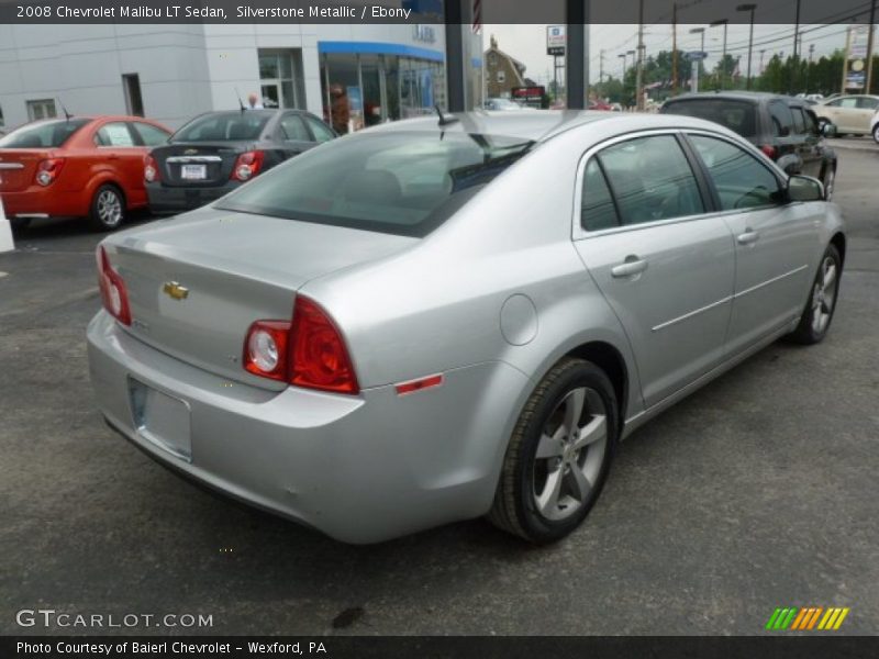 Silverstone Metallic / Ebony 2008 Chevrolet Malibu LT Sedan