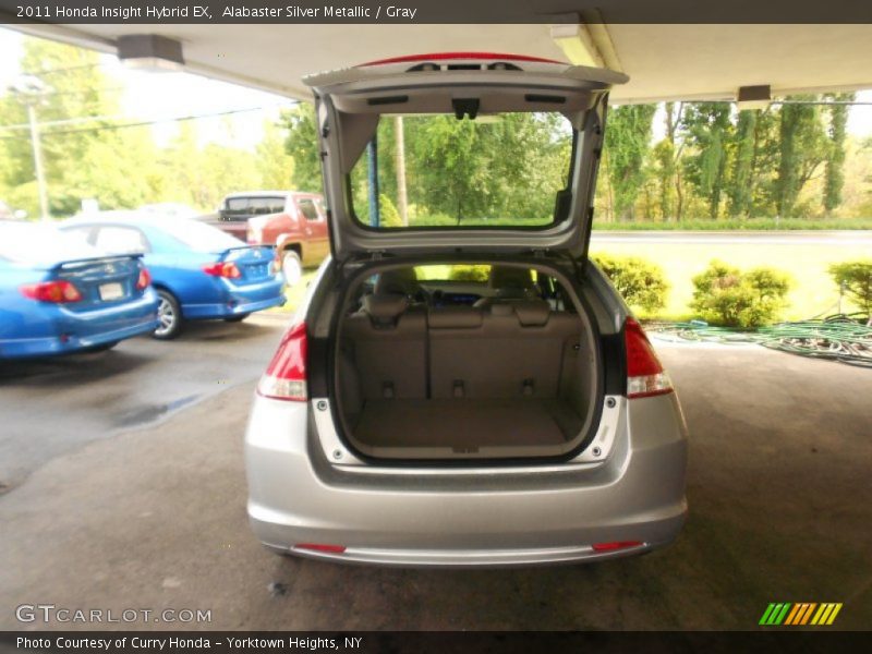 Alabaster Silver Metallic / Gray 2011 Honda Insight Hybrid EX