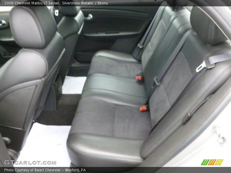 Silverstone Metallic / Ebony 2008 Chevrolet Malibu LT Sedan
