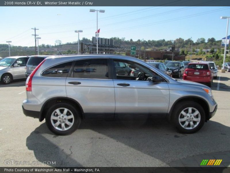 Whistler Silver Metallic / Gray 2008 Honda CR-V EX