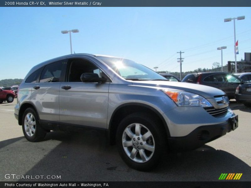 Whistler Silver Metallic / Gray 2008 Honda CR-V EX