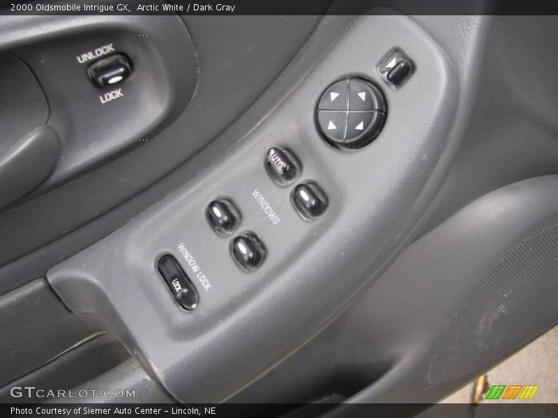 Arctic White / Dark Gray 2000 Oldsmobile Intrigue GX