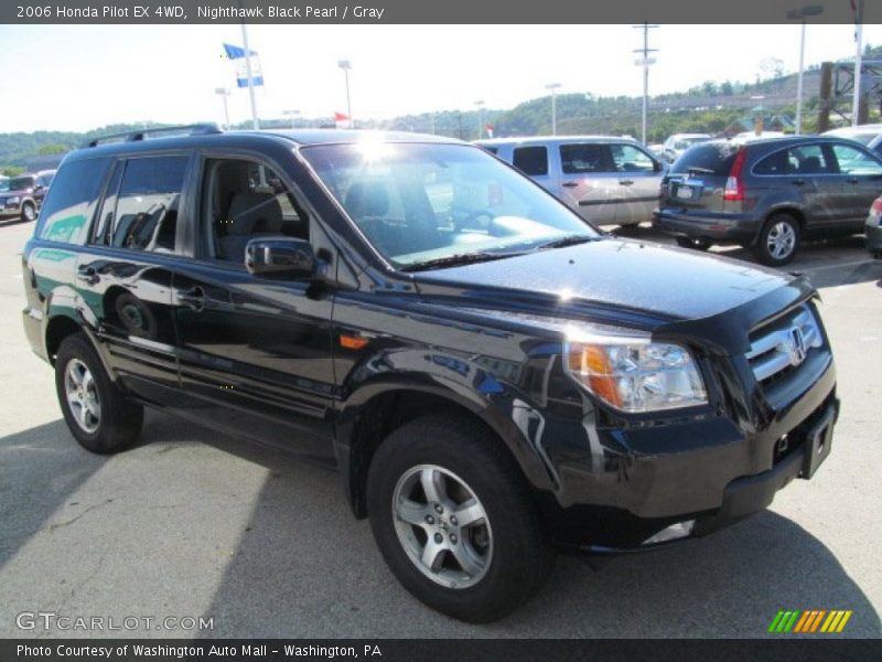 Nighthawk Black Pearl / Gray 2006 Honda Pilot EX 4WD